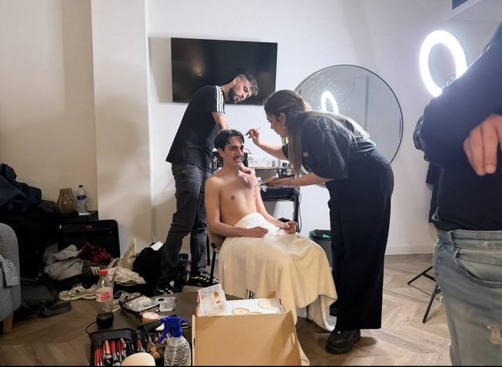 Maquillaje durante el rodaje